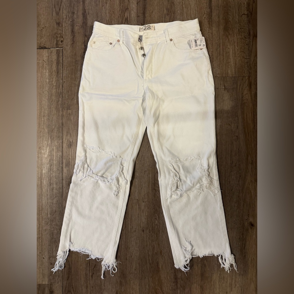 Free People Maggie Mid-Rise Jeans size 28 NWT